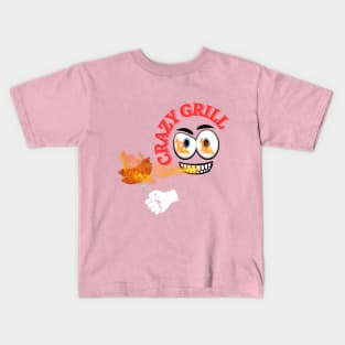 crazy grill Kids T-Shirt